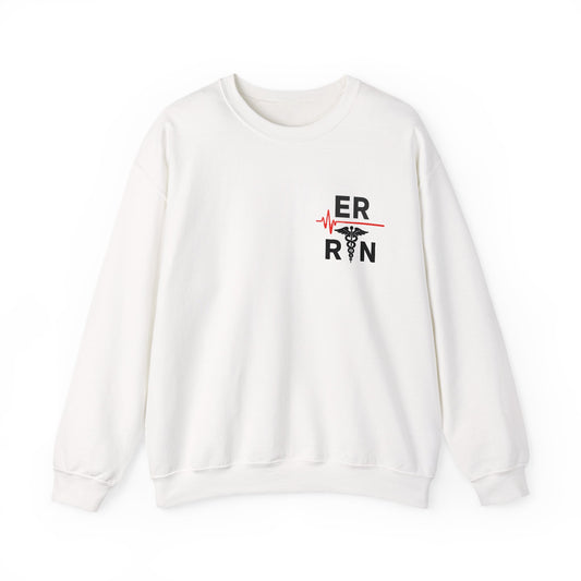 Emergency Department sweatshirt | ER Nurse gift | Medical crewneck | Funny RN shirt | Hospital staff sweater | Custom personalized top