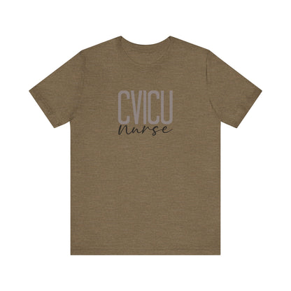 CVICU Nurse T-Shirt | Heart RN Crewneck Gift | ICU Nurse Appreciation Tee