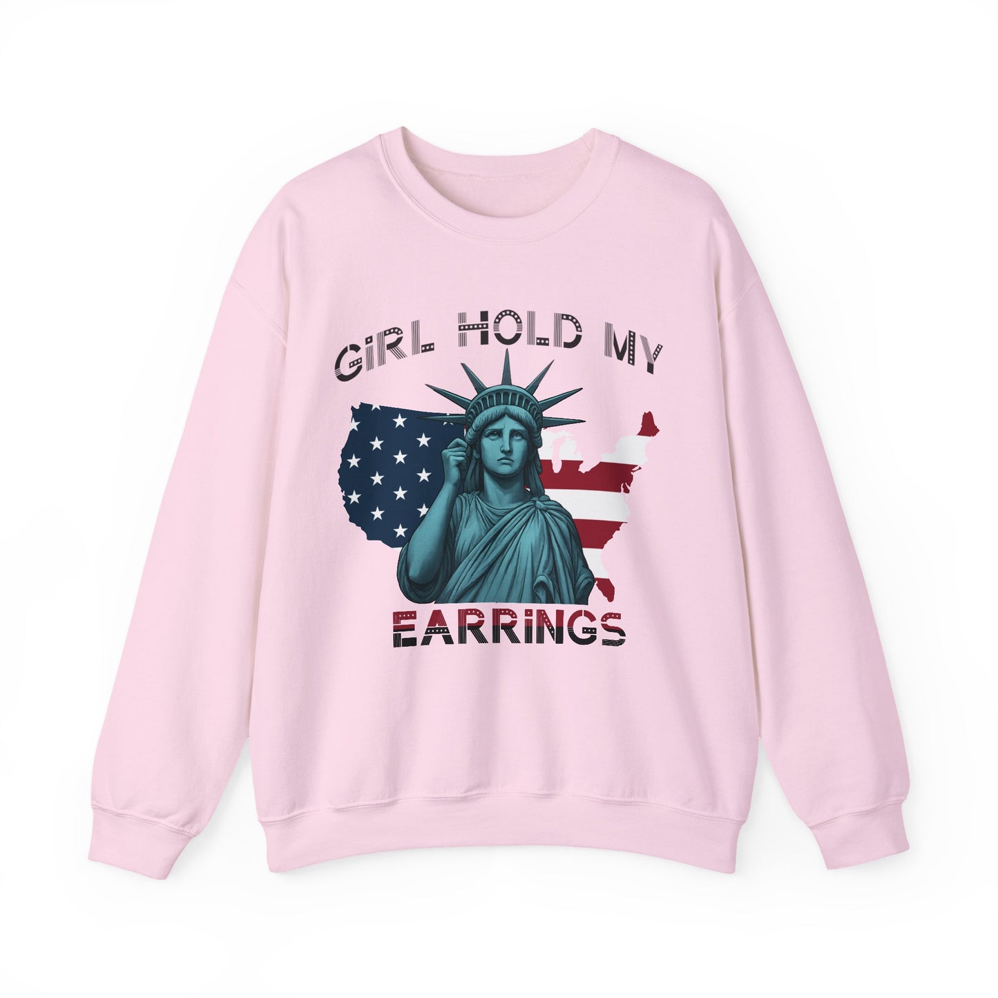 Girl Hold My Earrings sweatshirt | Anti Trump shirt | Political protest gift | FDT crewneck | National park inspired design
