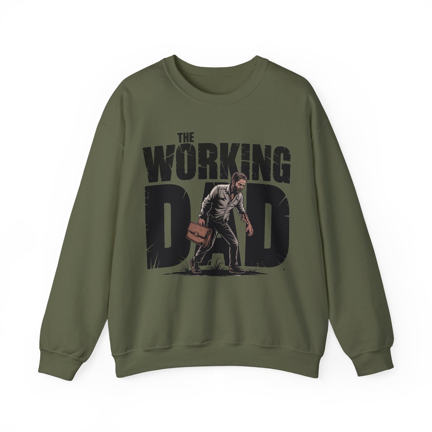 The walking dad sweatShirt | funny dad gift | new dad unisex sweatshirt | fathers day crewneck | comfort colors | zombie theme