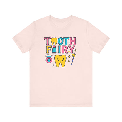 Tooth Fairy T-shirt | Dental Hygienist Gift | Funny Dentist Crewneck Tee