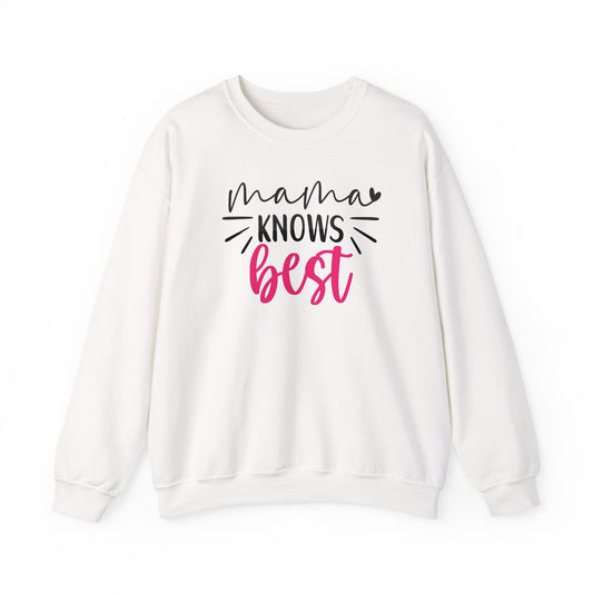 Mama Knows Best Sweatshirt | Cool Mom Tee | Mother’s Day Gift for Her